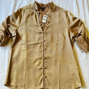 NWT Express gold top